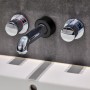 6 Piezas Roseta de Cubierta Negra, Cubierta de Tubo de Grifo, Ø 25 mm Embellecedor Radiador Grifo Cubre Rosetas de Acero
