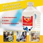 Bartoline White Spirit - Disolvente de pintura multiusos de 2 litros para limpieza, adelgazamiento de pintura y uso doméstico