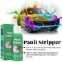 Decapante de pintura | Removedor de pintura para madera de 100 ml | Limpieza sin costuras de pintura y barniz con cepillo |