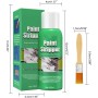 Decapante de pintura | Removedor de pintura para madera de 100 ml | Limpieza sin costuras de pintura y barniz con cepillo |