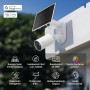 Tapo C410 Kit - Cámara de vigilancia Solar con batería Exterior, Detección de Personas por IA, 2K 3 MP, visión Nocturna de