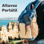 RIENOK S4 Altavoz Bluetooth Portátil Bluetooth 5.3 Potente Impermeable IPX7 Pequeño Inalámbrica Emparejamiento Estéreo Apoya