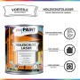 MyPaint - Barniz protector para madera exterior de 5 l – Palisandro – Barniz para madera exterior resistente a la intemperie con
