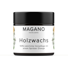 MAGANO - Cuidado de la madera - Cera de madera 100% natural sin disolventes - Perfecto para tablas de cortar, muebles, encimeras