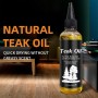 Aceite de acondicionador de madera - 100 ml de de piso de madera | Madera dura del restaurador no grasiento, aceite de teca de