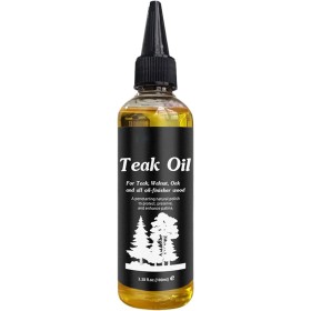 Aceite de acondicionador de madera - 100 ml de de piso de madera | Madera dura del restaurador no grasiento, aceite de teca de