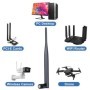 2 psc 2,4 GHz antena WiFi inalámbrica 6dBi SMA conector macho antena W