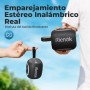 RIENOK S2 Altavoz Bluetooth Portátil Bluetooth 5.3 Potente Pequeño Impermeable con Radio FM Emparejamiento Estéreo Apoya Tarjeta