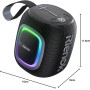 RIENOK S2 Altavoz Bluetooth Portátil Bluetooth 5.3 Potente Pequeño Impermeable con Radio FM Emparejamiento Estéreo Apoya Tarjeta