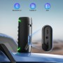 RIENOK S6 Altavoz Bluetooth Portátil Bluetooth 5.3 Potente Luces RGB Inalámbrica Emparejamiento Estéreo Apoya 128G Tarjeta TF