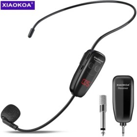 XIAOKOA-Micrófono de cabeza para Fitness, auriculares inalámbricos con