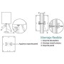 Antena Wifi largo alcance 36dbi 10 metros cable 2w USB con 10 metros de cable baja pérdida de señal