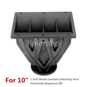 1 altavoz DJ Tweeter Horn Line Array 1 "Guía de onda de garganta 206*1
