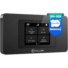GlocalMe U3X 4G Módem Dual Hotspot móvil Dispositivo WiFi inalámbrico para el hogar o Viajes en más de 140 países, selección