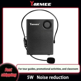 YARMEE Megáfono Portátil caixa de som Bluetooth Amplificador de voz Al
