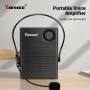 YARMEE Megáfono Portátil caixa de som Bluetooth Amplificador de voz Al