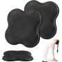 VMUTGA 2 Piezas Almohadilla Rodillera Yoga, 20 x 20 cm Esterilla Yoga Antideslizante Esterilla Fitness Colchonetas Cojín