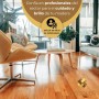 LYSSOLEN - Barniz de Poliuretano para Suelos de Madera al Agua de Un Componente - Protección y Durabilidad Superior - Resalta la