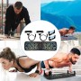 Traxenta Tabla de Flexiones, Tabla de Flexiones Multifuncional, Soporte Flexiones con Antideslizante asas y 2 Cuerdas de