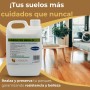 LYSSOLEN - Barniz al Agua para Parquet - Abrillantador y Reparador Madera Interior y Exterior - Protección Profesional para