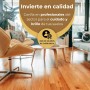 LYSSOLEN - Barniz al Agua para Parquet - Abrillantador y Reparador Madera Interior y Exterior - Protección Profesional para