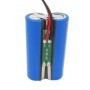 Batería de litio recargable para megáfono, 7,4 V, 3500mAh, Altavoz Blu