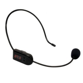 Micrófono inalámbrico FM portátil para megáfono, Radio, altavoz, enseñ