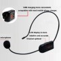 Micrófono inalámbrico FM portátil para megáfono, Radio, altavoz, enseñ