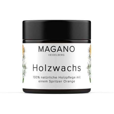 MAGANO - Cuidado de la madera - Cera de madera 100% natural sin disolventes - Perfecto para tablas de cortar, muebles, encimeras