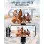 Micrófono inalámbrico 3 en 1 para iPhone, Android, micrófono Lavalier 