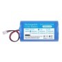 1 Uds 7,4 V 3000mah 18650 batería recargable de iones de litio con enc