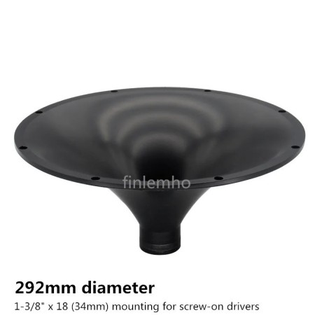 2 piezas Tweeter altavoz bocina redonda 292mm agudos DJ coche HiFi par