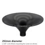 2 piezas Tweeter altavoz bocina redonda 292mm agudos DJ coche HiFi par