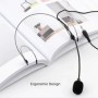 Micrófono con cable montado en la cabeza de Color de piel para amplifi