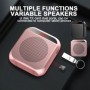 Gosear 5W 2400mAh amplificador de voz portátil profesores altavoz de v