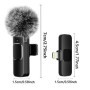 Nuevo micrófono Lavalier inalámbrico grabación de Audio y vídeo Mini m
