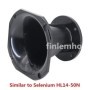 1 bocina de altavoz para DJ de 2 "garganta 45 ° x 45 ° Plástico de dis