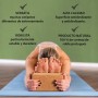 ALPIDEX Bloque de Corcho Juego de 2 Yoga Block Cork Ladrillo incl. libro electrónico con 100 ejercicios ecológico y sostenible