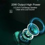 SHIDU-altavoz portátil inalámbrico S93, altoparlante con Bluetooth de 