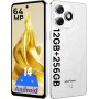 Ulefone Note 18 Pro Teléfono Móvil Libre, Cámara 64MP+50MP+32MP, 12GB+256GB/SD-2TB Android 14 Moviles 5450mAh Batería Carga