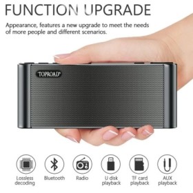 Altavoz Bluetooth Altavoces portátiles USB con cañón de radio Fm Micró