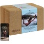 ALPIDEX Bloque de Corcho Juego de 2 Yoga Block Cork Ladrillo incl. libro electrónico con 100 ejercicios ecológico y sostenible
