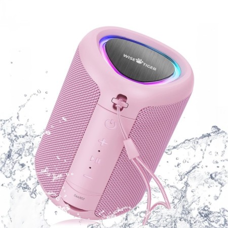 WISETIGER DEEYAPLE A46 Mini Altavoz Bluetooth portátil para exteriores