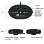 Auriculares inalámbricos portátiles con micrófono + sistema de micrófo