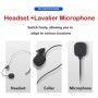 Auriculares inalámbricos portátiles con micrófono + sistema de micrófo
