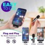 Micrófono inalámbrico Bluetooth K9 portátil, audio, vídeo, estático, a