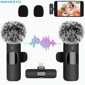 Nuevo micrófono Lavalier inalámbrico, Mini micrófono portátil para gra
