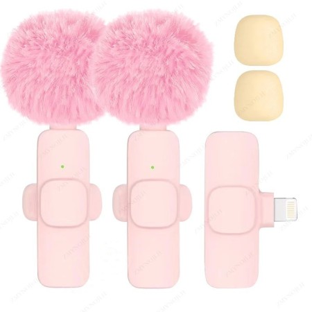 Nuevo micrófono Lavalier inalámbrico, Mini micrófono portátil para gra