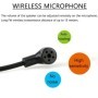 RETEKESS TR503 micrófono inalámbrico condensador auriculares megáfono 