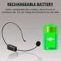 RETEKESS TR503 micrófono inalámbrico condensador auriculares megáfono 